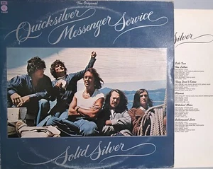 Quicksilver Messenger Service - Solid Silver 1975 UK Record VG/VG Condition - Picture 1 of 6