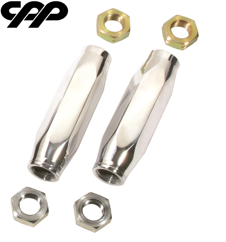 1962-85 Buick LeSabre Electra Riviera Polished Billet Tie Rod Adjusting Sleeves — 第 1/4 张图片