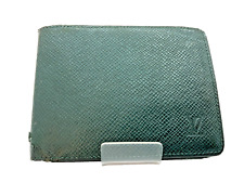 Fold leather handbag Louis Vuitton Green in Leather - 35680078