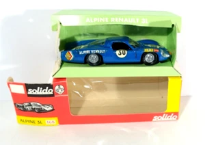 SOLIDO 168 Alpine 3L Le Mans - Diecast Model Toy Racing Car Boxed Vintage T2. - Picture 1 of 12