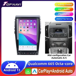 13.6"Car Video Player for Ford Edge 2015-2019 Wireless Carplay BT Stereo Radio - Picture 1 of 22