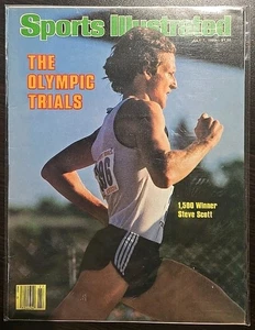 Sports Illustrated Magazine 7. Juli 1980 The Olympic Trials Steve Scott - Bild 1 von 2