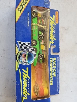 Matchbox Days Of Thunder Race Car Transport #51 Cole Trickle. NEW Condition - Image 1 of 4