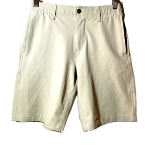 Under Armour Shorts Chino Shorts Mens Size 30 Beige Golf Classic Casual Vacation - Picture 1 of 8
