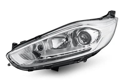 Faro izquierdo Ford Fiesta LED DRL 13-16 faro pasajero lado cercano OEM Hella Foto 1 de 4
