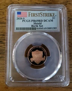 2020 S Lincoln Shield Cent Proof PR69 RED DCAM PCGS First Strike - Picture 1 of 7