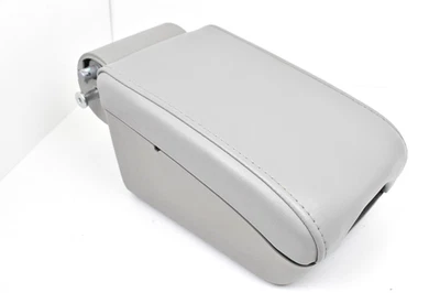 2003-2007 Cadillac CTS Center Console Gray Leather Armrest Lid Storage Bin OEM - Image 1 of 4