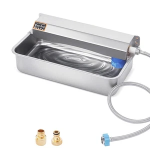 Automatischer Wasserspender für Hunde, 2 Gallonen, 304 Edelstahl, Großer Wa8493 - Bild 1 von 7
