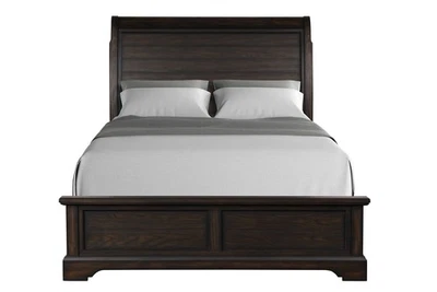 Queen Sleigh Bed - Image 1 of 4