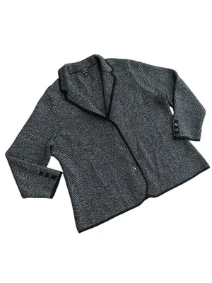 Cárdigan Talbots Plus, Talla 2X, Lana Merino Tres Botones, ¡Ultra Suave! Foto 1 de 4