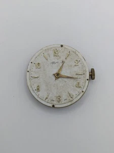 Vintage Marcel Watch Movement One Jewel Swiss For Parts / Repair 34.23mm - Picture 1 of 12