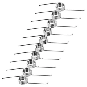 10 Stück Druckschalter Mülleimer Garage Feder Edelstahl Rolltor - Bild 1 von 12