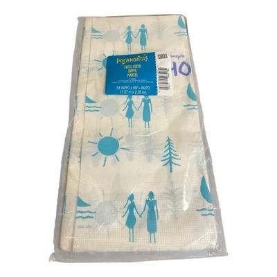 "NUEVA Mesa de Papel Decoración Fiesta Princesa Disney Pocahontas Vintage 54x89""" Foto 1 de 2