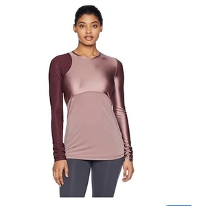 Nike Pro Hypercool Long Sleeve Training Top Colorblock L Stretch - Picture 1 of 8