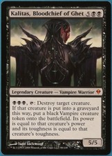 Kalitas, Bloodchief of Ghet Zendikar NM Black Mythic Rare CARD (244850) ABUGames