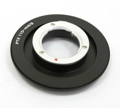 Pentax 110 Objektiv adapter für Micro 4/3 kamera Olympus OM-D Panasonic GX8 G7