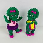 Barney TV Show 2 Baby Bop Character Figures Kids Pretend Play Toys