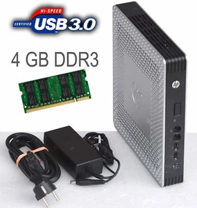 THIN CLIENT HP T610 TPC-W006-TC 4GB DDR3 RAM USB 3.0 696455-001 320GB FP+NT #T65 - Bild 1 von 1
