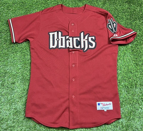 Majestic Authentic Collection Arizona Diamondbacks MLB Pro Cut Jersey 48 USA Cover