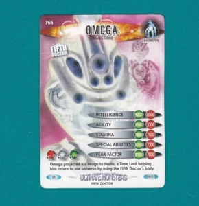 Dr Doctor Who Battles In Time Ultimate Monsters SUPER RARE CARD 766 Omega SR 166 - Picture 1 of 2