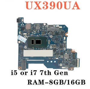 For ASUS ZenBook 3 UX390/UA UX390UAK I7 I5 7th Gen 8G/16G-RAM Laptop Motherboard - Picture 1 of 5