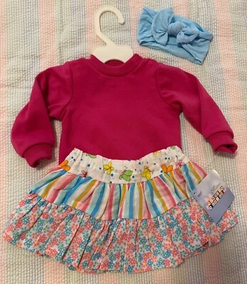 Falda, camisa y diadema ropa muñeca Lee Middleton Foto 1 de 2