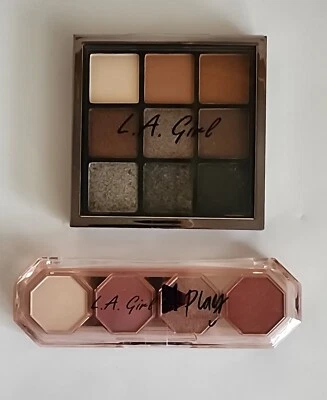 L.A. Paleta de ojos juguetona Girl Keep It y paleta de 4 juegos - ambas nuevas Foto 1 de 2