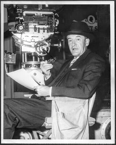 George Sanders 1950s Original On Set TV Promo Photo Mystery Theater Early TV - Picture 1 of 2