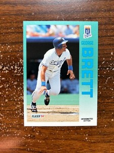 George Brett #154 - 1992 Fleer