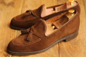 Zapatos Mocasines Loake Marrón Gamuza Borlas Para Hombres Reino Unido 8.5 EE. UU. 9.5 UE 42.5 - Imagen 1 de 11