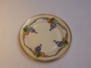 Vintage T&V Limoges Teller, Obst und Wein Design - Bild 1 von 4