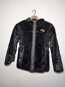 THE NORTH FACE Teen Girls' Reversible Jacket Medium Black - Picture 1 of 9
