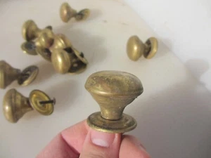 Vintage Messing Schrank Knauf Schublade Griff Zugplatte alter Schrank - £ 6 pro Stück - Bild 1 von 12