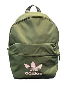 Mochila ADIDAS ORIGINALS ADICOLOR para hombre y mujer Bolso Verde Oliva Rosa JC7687 OS - Imagen 1 de 11
