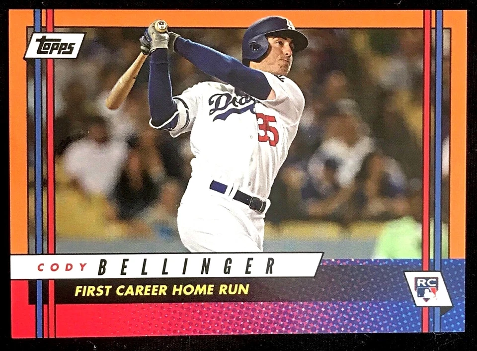 2017 Topps On Demand Rookie Class Cody Bellinger #B40 Orange 1st Career Home Run - Image 1 of 2