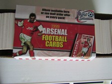 Futera 1999 Arsenal Football Cards Card Variants (ef6)