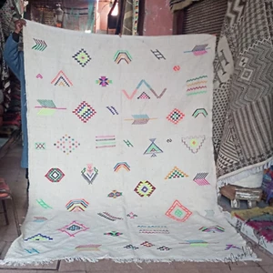 Traditional Large Rug for Living Room Carpet Runner Hallway Hand Woven Wool Rug - Picture 1 of 14