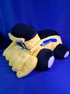 New Holland Tractor Combine Yellow Pillow Pet Rare EUC Farm - Image 1 of 4