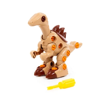 WADER 36-tlg. Konstruktionsset Dinosaurier Spielfigur Spielzeug 'Velociraptor' - Bild 1 von 4