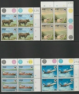EDSROOM-O8653 Fiji 514-517 MNH 1984 Complete Blocks of 4 CV$16 - Picture 1 of 1
