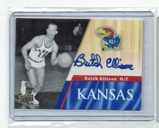 2013 Upper Deck University of Kansas Jayhawk Auto # 22 Butch Ellison