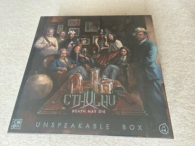 Cthulhu Death May Die Unspeakable Box Kickstarter includes deluxe player trays - Image 1 of 3