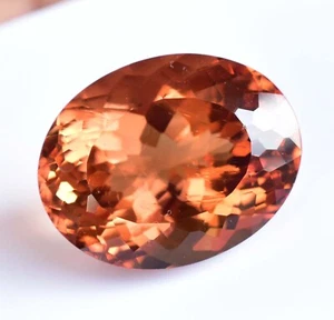 40.15 Ct Natural Diaspore Color Change Oval Certified Stunning Loose Gemstone - Picture 1 of 12