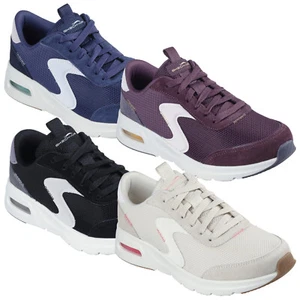 Skechers Damas Skech-Air Court Air Wave Entrenadores Espuma con Memoria Retro Estilo Años 80 - Imagen 1 de 13