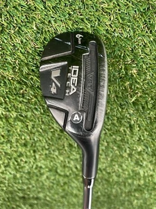 Adams IDEA TECH V4 6 Hybrid Iron BASSARA 55g LITE FLEX GRAPHITE RH *NEEDS GRIP - Picture 1 of 12