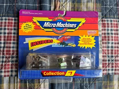 Micro Machines Insiders Collection #7 By Galoob Sealed - Image 1 of 4