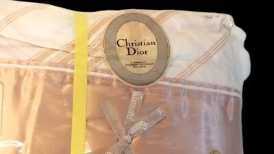 Christian Dior Sterling Stripe Wamsutta Unopened Twin Flat & Fitted Sheets Set - Image 1 of 4