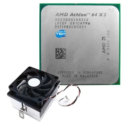 AMD Athlon 64 X2 4600+ ADA4600IAA5CU CPU Processor Socket AM2 89W Tdp - Image 1 of 4