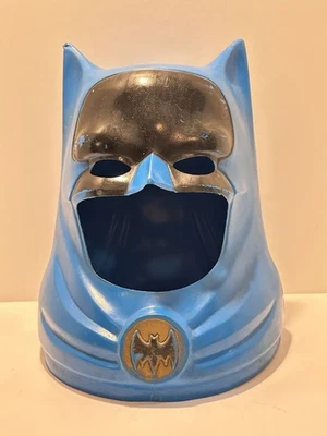 Vintage Batman Plastic Mask Halloween Costume Helmet Cowl Ideal Toy Corp 3 READ - Image 1 of 4