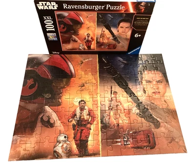 Rompecabezas Star Wars El Despertar de la Fuerza COMPLETO Ravensburger 100 piezas 6+ Puzzle Foto 1 de 4